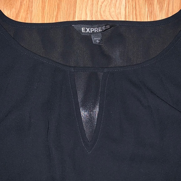 Sheer black top - Picture 2 of 2